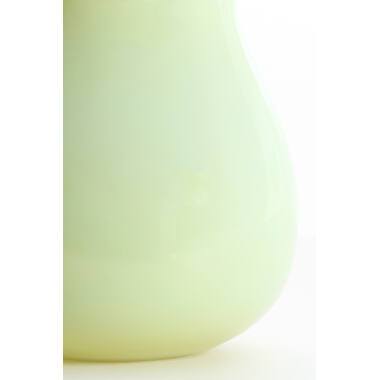 Vase Ø20,5x22,5 cm MAREBBE glass mint+yellow
