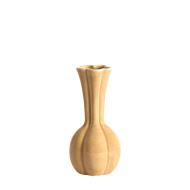 Vase deco Ø8x17 cm SYDELL ceramics orange