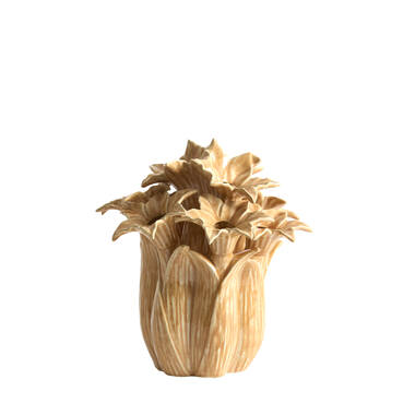 Vase deco Ø26,5x28 cm SAMPAGA ceramics orange
