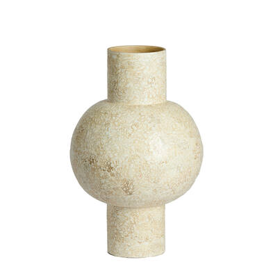 Vase deco Ø30x45 cm GIRONA bamboo cream