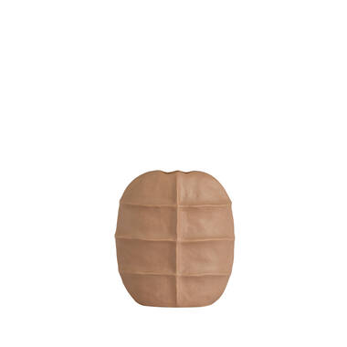 Vase deco 25x12,5x28 cm MANTU ceramics matt old pink