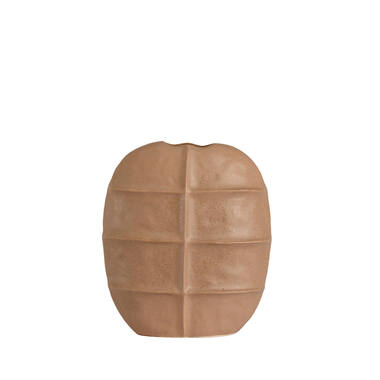 Vase deco 32x16x36 cm MANTU ceramics matt old pink