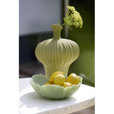 Vase deco 23x22x32,5 cm NEVANO matt green