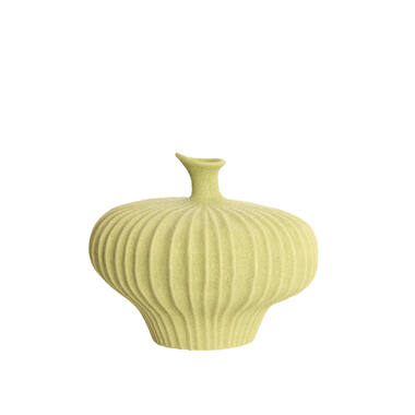 Vase deco 31x29,5x25,5 cm NEVANO matt green