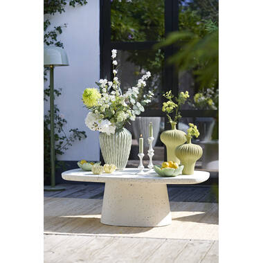 Vase deco Ø23,5x42,5 cm NEVANO matt green