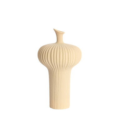 Vase deco Ø23,5x42,5 cm NEVANO matt peach