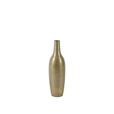 Vase deco Ø7x24 cm JAVIER antique bronze