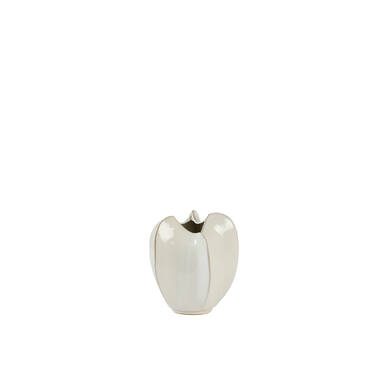 Vase deco Ø21x25 cm TOPITA ceramics white