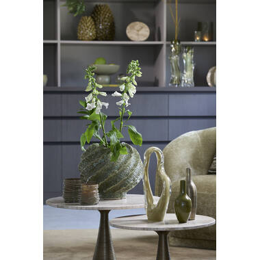 Vase deco Ø34x29 cm MARZINO ceramics mint green