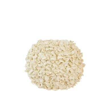 Vase deco 46x22x36,5 cm VELINA cream