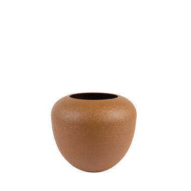 Pot deco Ø40x35 cm MILZO matt caramel