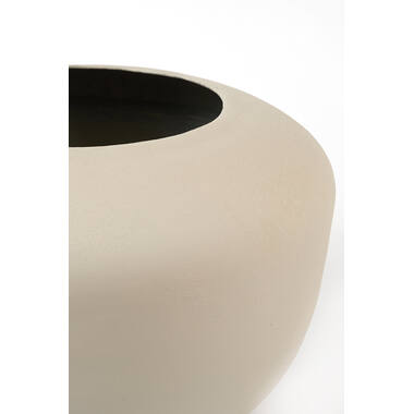 Pot deco Ø54x38 cm MILZO matt light grey