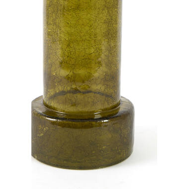 Vase Ø17,5x35 cm BORANDO glass dark green