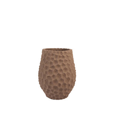 Pot Ø32,5x40 cm CHESSY dark brown