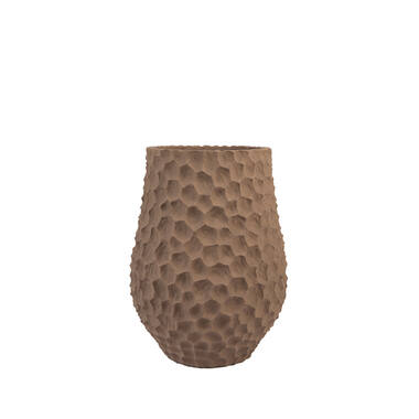 Pot Ø36,5x48 cm CHESSY dark brown