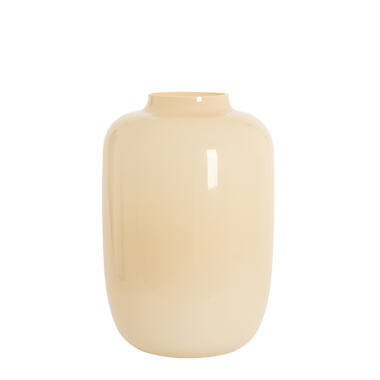 Vaas Ø34x50 cm KOBALA glas crème