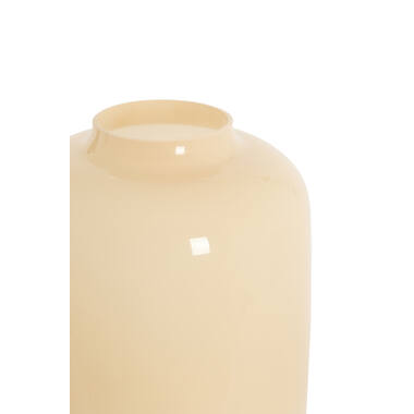 Vaas Ø34x50 cm KOBALA glas crème