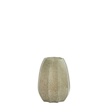Vase Ø17x23,5 cm BRADLEY glass grey-green