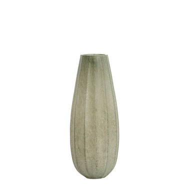 Vase Ø17,5x44,5 cm BRADLEY glass grey-green