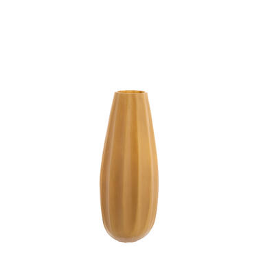 Vase Ø17,5x44,5 cm BRADLEY glass caramel