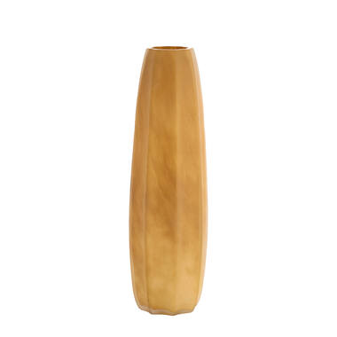 Vase Ø17x60 cm BRADLEY glass caramel