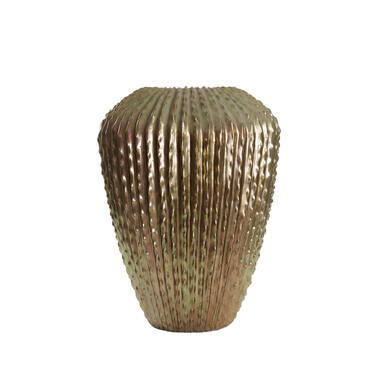 Vaas deco Ø66x88 cm CACTI antiek brons