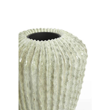 Pot deco Ø52x65 cm CACTI shiny mint green