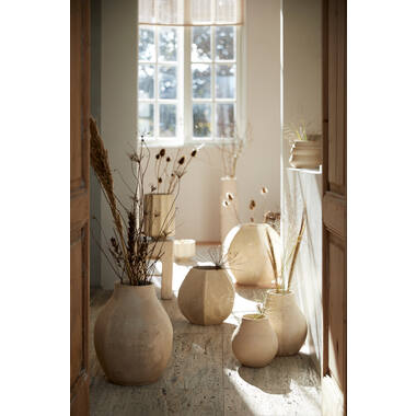 Pot deco Ø22x32 cm SALOU naturel