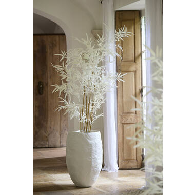 Vaas deco Ø39x58 cm TINGRI crème