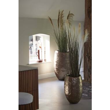 Pot deco Ø59x90 cm TINGRI antique bronze