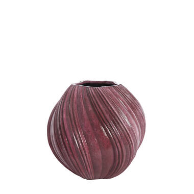 Pot deco Ø65x60 cm YATUNG shiny eggplant