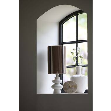 Vaas deco Ø20x29 cm NEIRA keramiek crème
