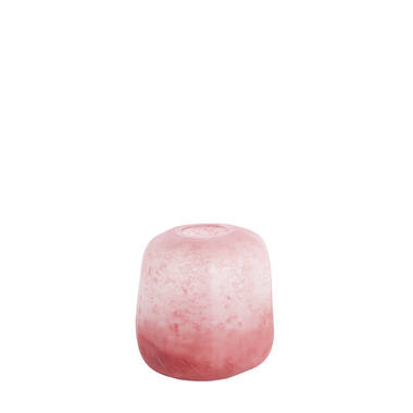 Vase Ø23x24 cm PACENGO glass coral-light pink