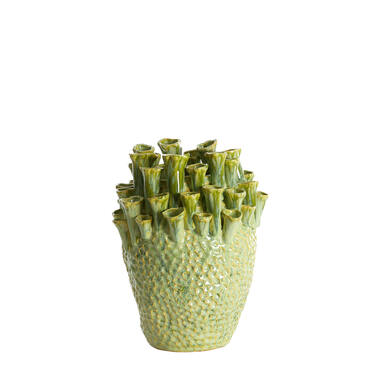 Vase deco Ø29x33 cm KYRAL ceramics mint green