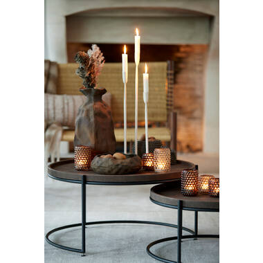 Candle stick Ø10,5x60 cm ICARUS cream