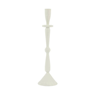 Candle stick Ø10,5x39 cm CASANDRA cream