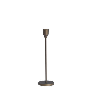 Candle stick Ø7,5x25,5 cm KAYIN dark bronze