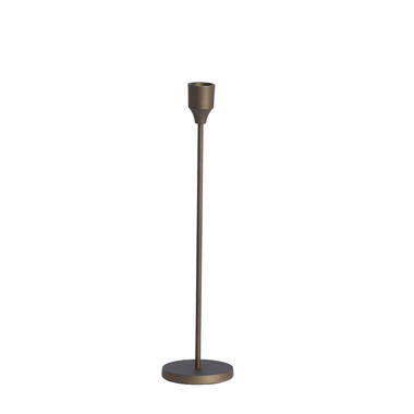 Candle stick Ø7,5x30,5 cm KAYIN dark bronze