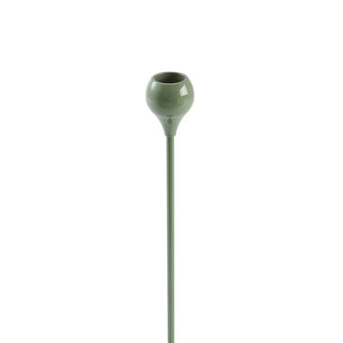 Candle stick Ø8,5x20 cm SAMUI mint green