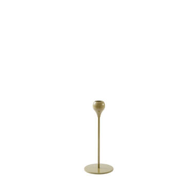 Candle stick Ø8,5x20 cm SAMUI olive green