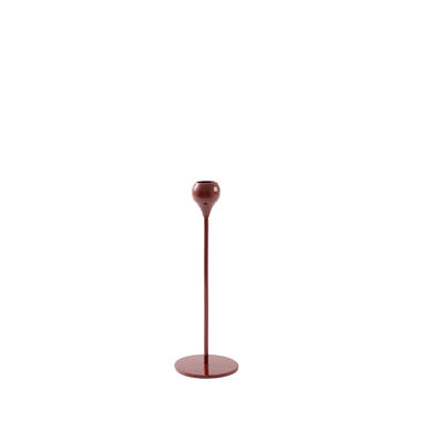 Candle stick Ø8,5x25 cm SAMUI burgundy