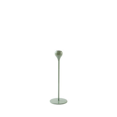 Candle stick Ø8,5x25 cm SAMUI mint green