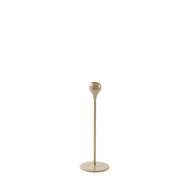 Candle stick Ø8,5x25 cm SAMUI taupe
