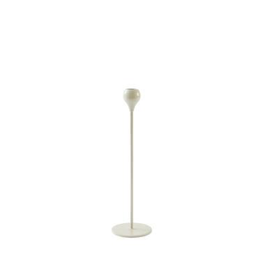 Candle stick Ø8,5x30 cm SAMUI grey-beige