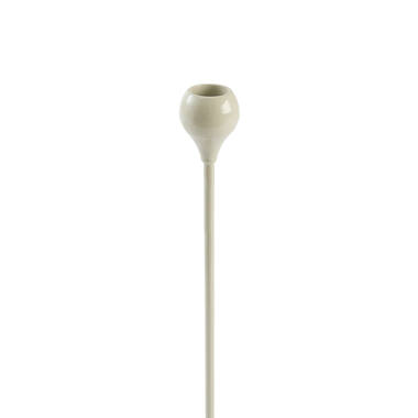 Candle stick Ø8,5x30 cm SAMUI grey-beige