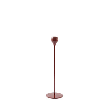 Candle stick Ø8,5x30 cm SAMUI burgundy