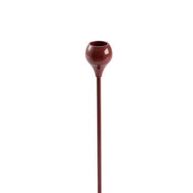 Candle stick Ø8,5x30 cm SAMUI burgundy