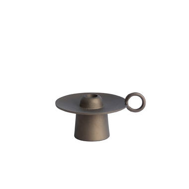 Candle stick 16,5x14x9 cm SALTILLO brown-bronze