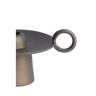 Candle stick 16,5x14x9 cm SALTILLO brown-bronze