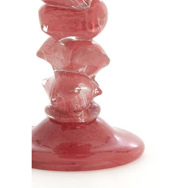 Candelabro Ø11,5x29,5 cm ESTINA berenjenado
